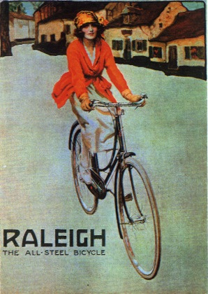 Vintage Raleigh Poster